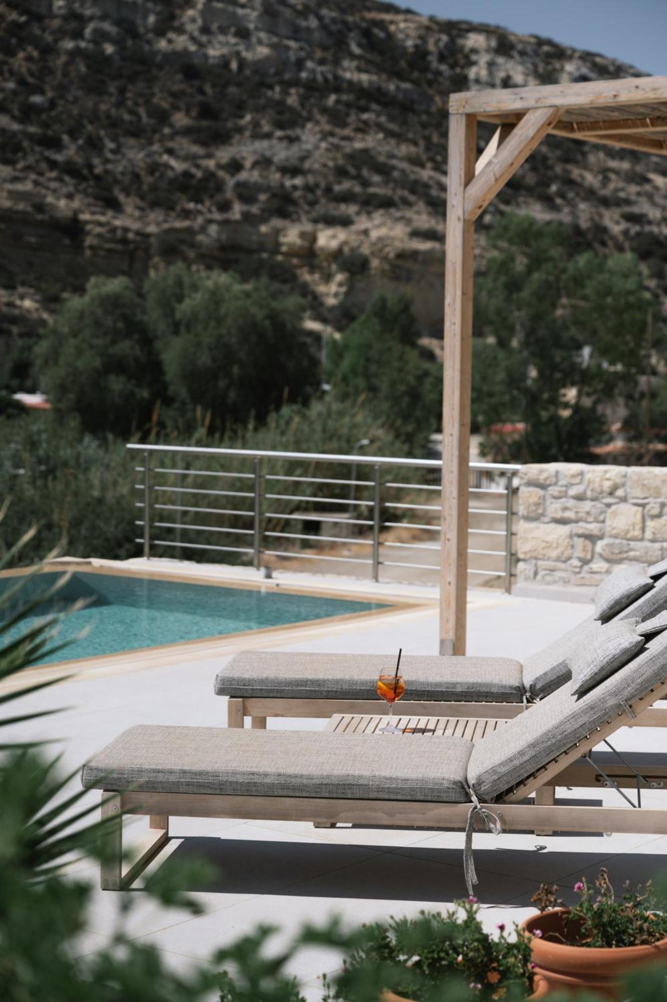 Luxury Villas Ammos In Style Matala Zewnętrze zdjęcie